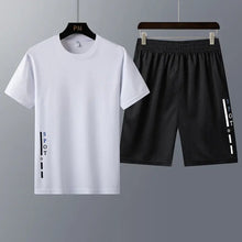 Load image into Gallery viewer, New Short-Sleeved T-Shirt Youth Trend Two-Piece Sportswear - WAlMYe #
