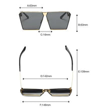 Load image into Gallery viewer, New polarized sunglasses ladies fashion glasses square sunglasses trend - WAlMYe #
