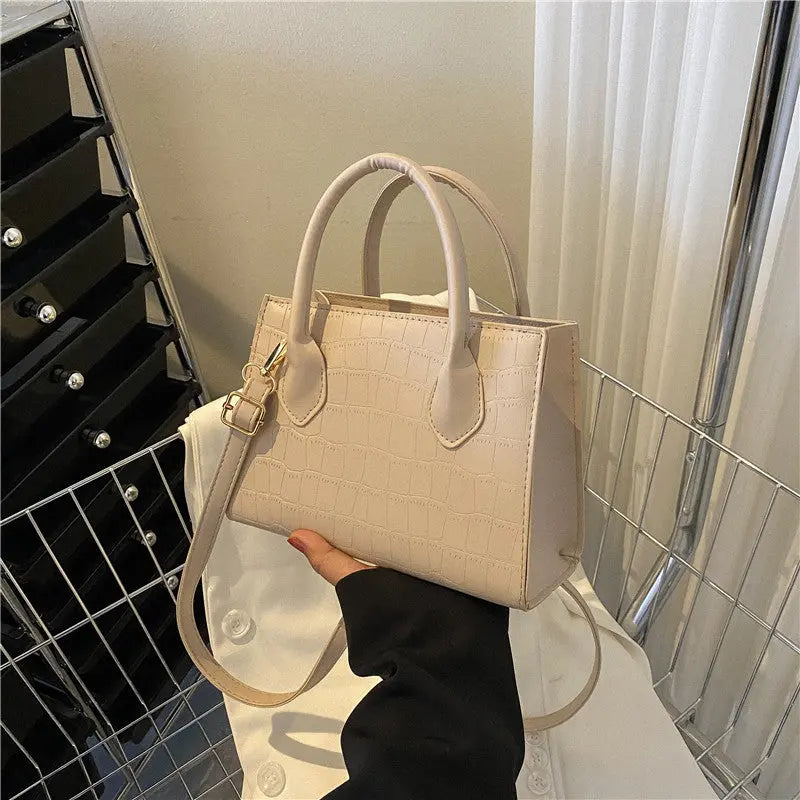 One Shoulder Cross Body Solid Small Square Bag - WAlMYe #