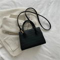 One Shoulder Cross Body Solid Small Square Bag - WAlMYe #