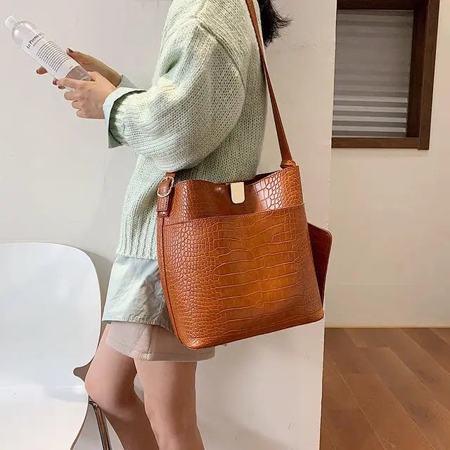 One shoulder Bucket Bag - WAlMYe #