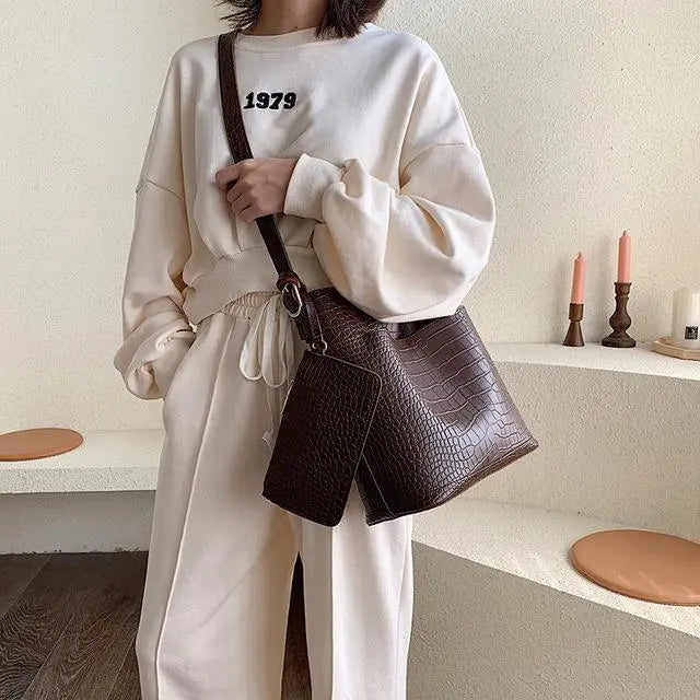 One shoulder Bucket Bag - WAlMYe #