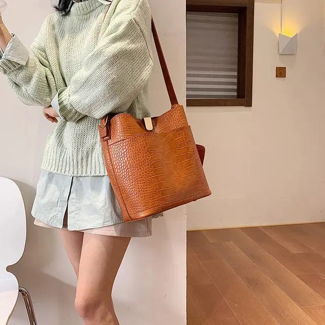 One shoulder Bucket Bag - WAlMYe #