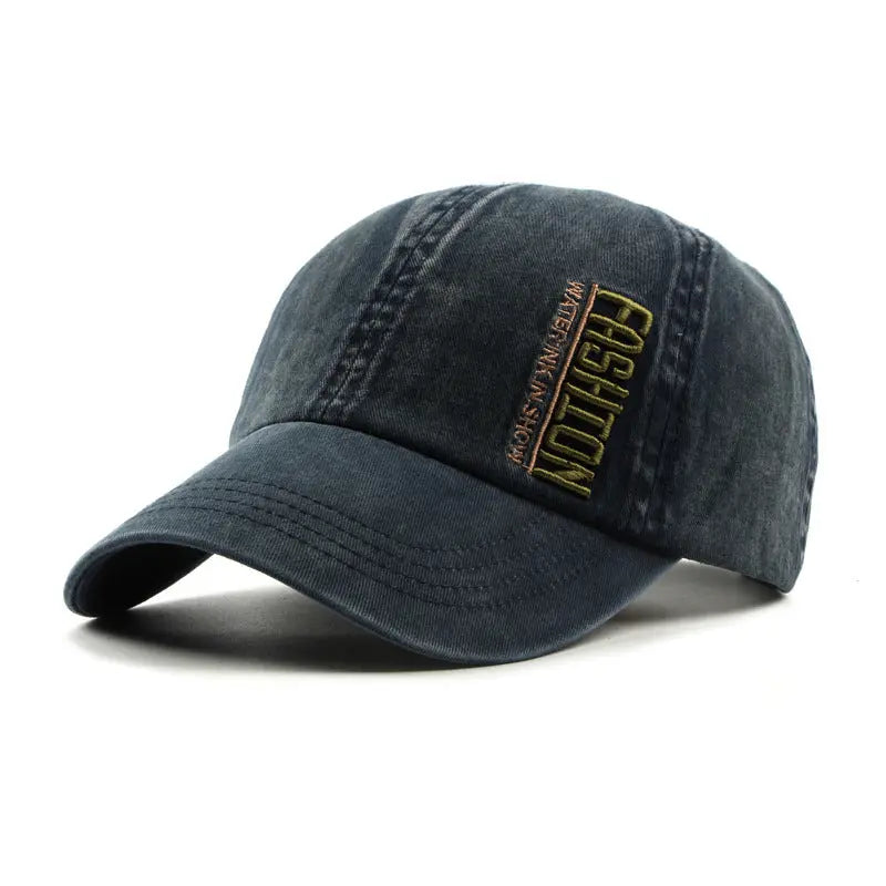 Outdoor Sun Mountaineering Sports Duck Tongue Baseball Cap Embroidered Letter Cotton Hat - WAlMYe #