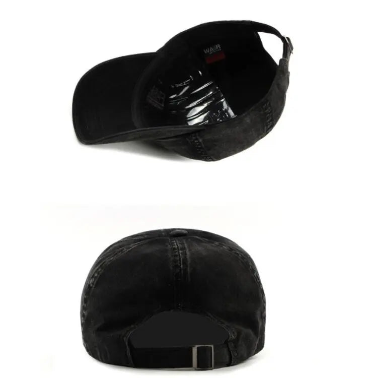 Outdoor Sun Mountaineering Sports Duck Tongue Baseball Cap Embroidered Letter Cotton Hat - WAlMYe #