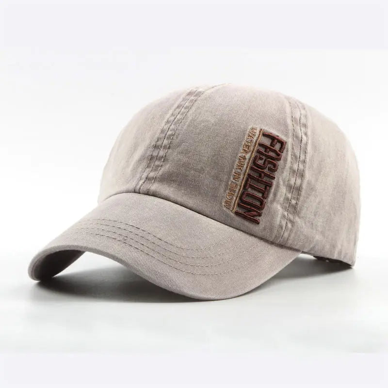 Outdoor Sun Mountaineering Sports Duck Tongue Baseball Cap Embroidered Letter Cotton Hat - WAlMYe #