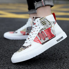 Load image into Gallery viewer, Personality Graffiti High Top Men&#39;s Shoes Casual Four Seasons - WAlMYe #
