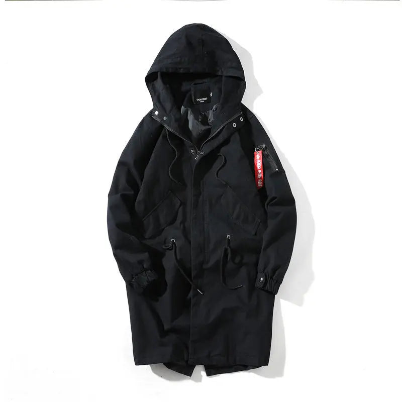 Plus Size Men's Hooded Casual Fashion Jacket - WAlMYe #