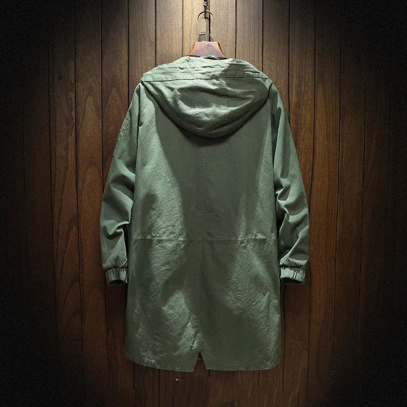 Plus Size Men's Hooded Casual Fashion Jacket - WAlMYe #