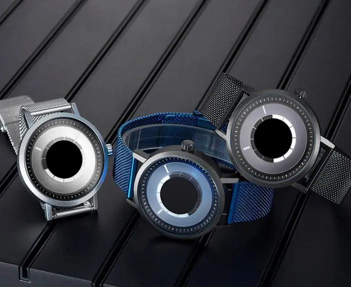 Pointerless Liquid Watch Male - WAlMYe #