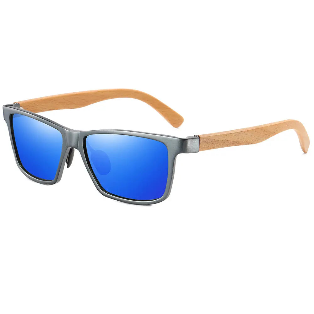 Polarized bamboo sunglasses - WAlMYe #