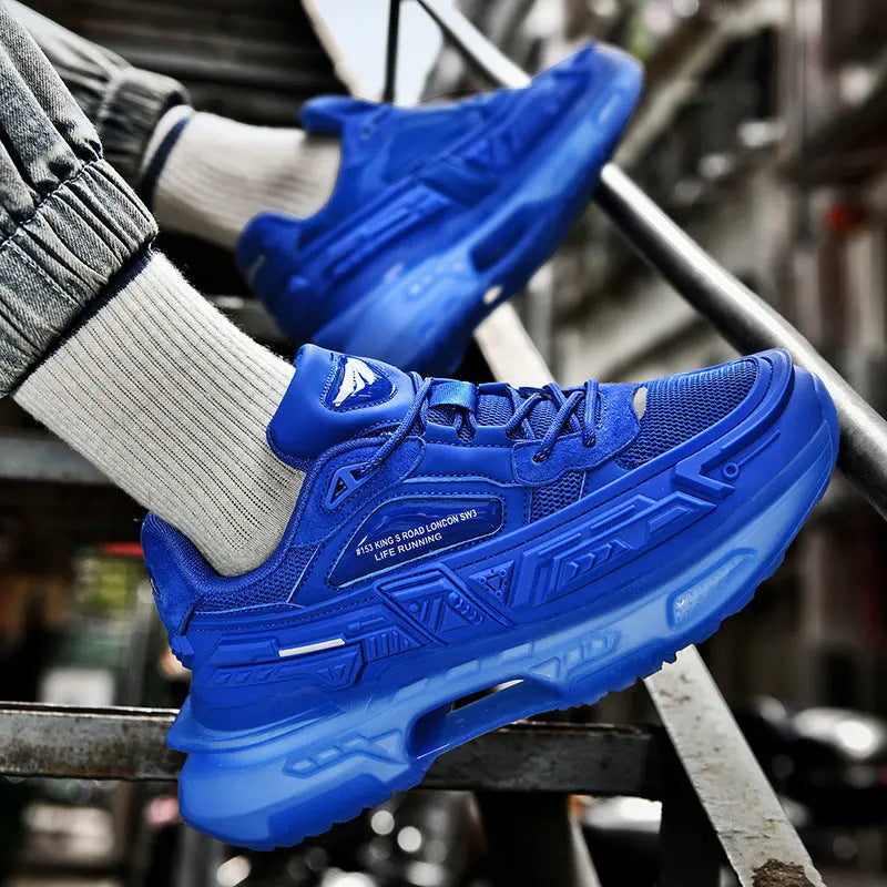Popcorn Platform Running Sneakers Casual Low Top Qiankun Wheel Mecha Shoes - WAlMYe #