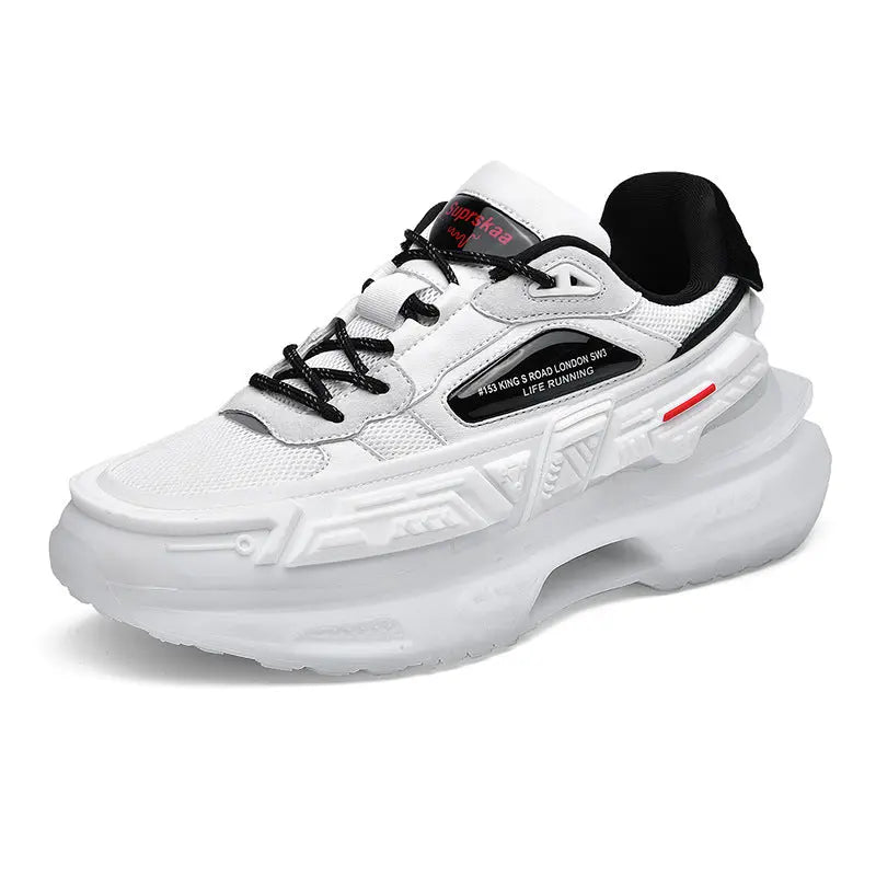 Popcorn Platform Running Sneakers Casual Low Top Qiankun Wheel Mecha Shoes - WAlMYe #