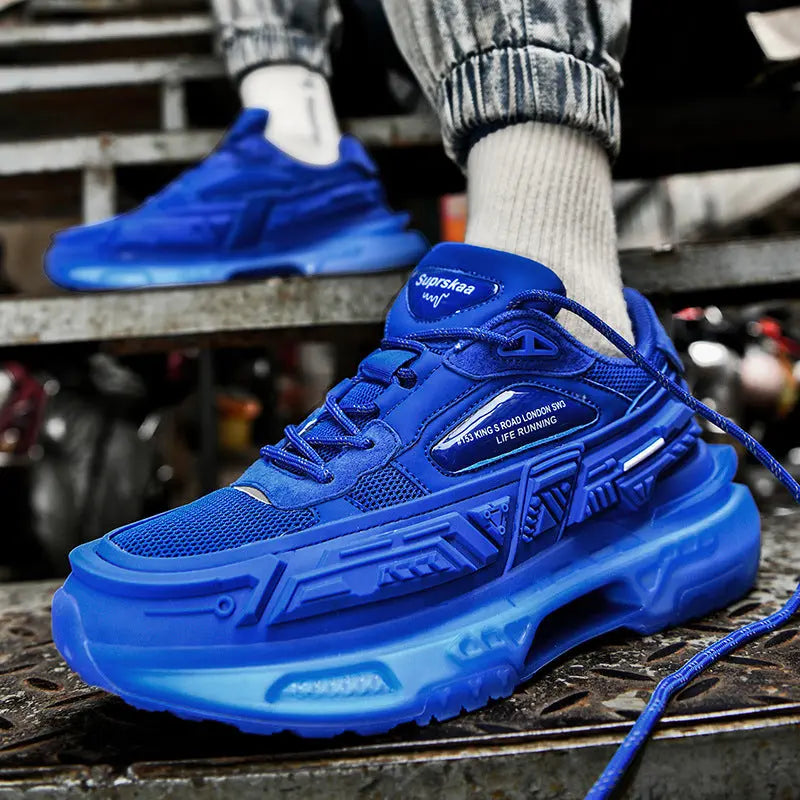 Popcorn Platform Running Sneakers Casual Low Top Qiankun Wheel Mecha Shoes - WAlMYe #