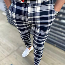 Load image into Gallery viewer, Popular Plaid Fashion Casual Trousers Men&#39;s - WAlMYe #
