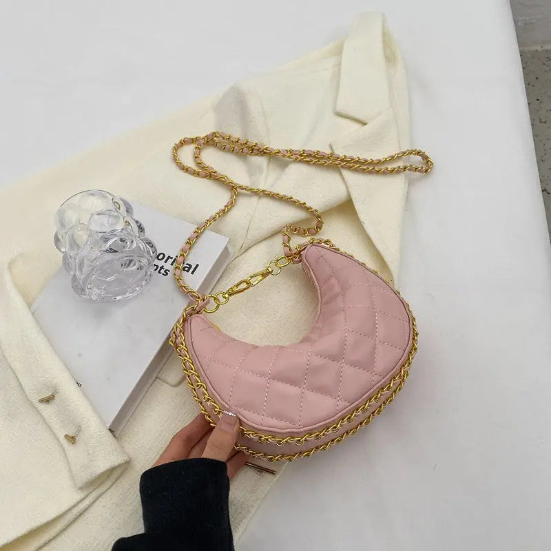 Popular Texture Chain Crossbody Bag - WAlMYe #