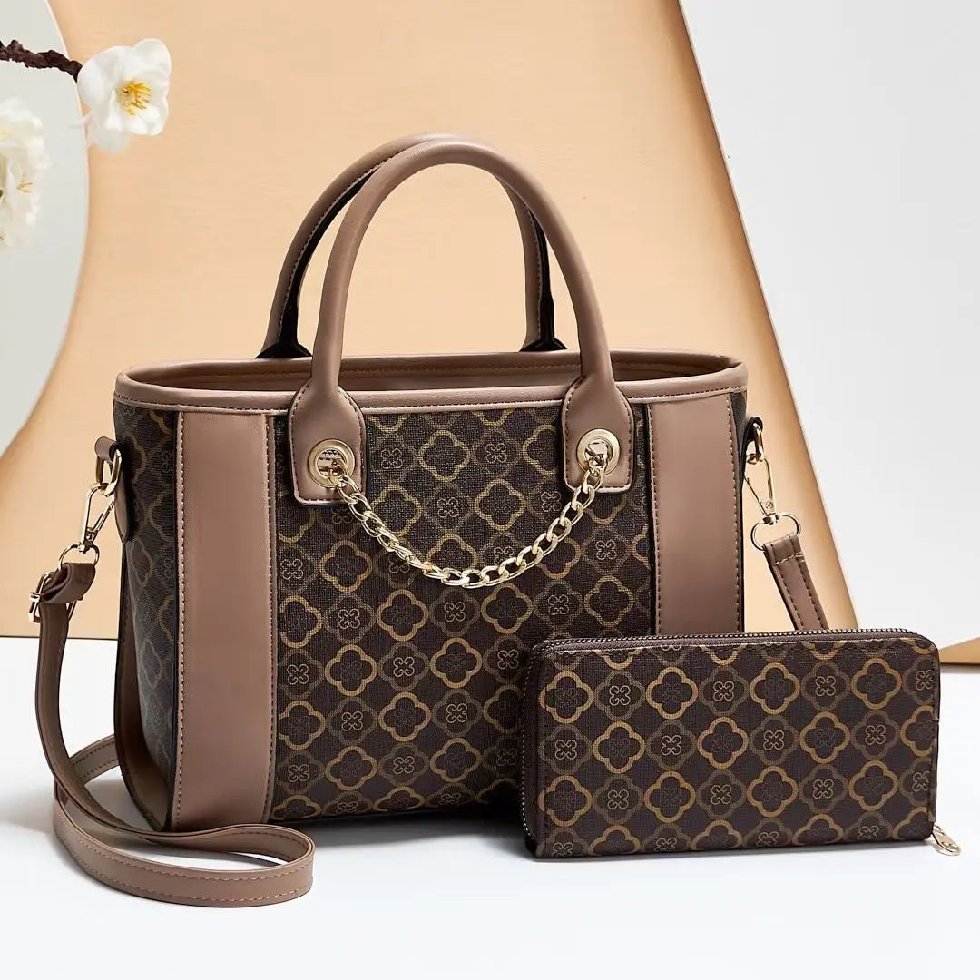 Printed Large Capacity Single Shoulder Crossbody Mother Bag - WAlMYe #