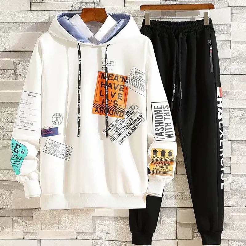Printed hood is popular with two-piece suit - WAlMYe #