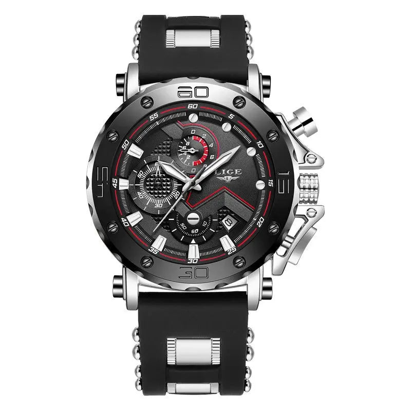 Quartz Calendar Multifunctional Waterproof Watch Chronograph Table - WAlMYe #