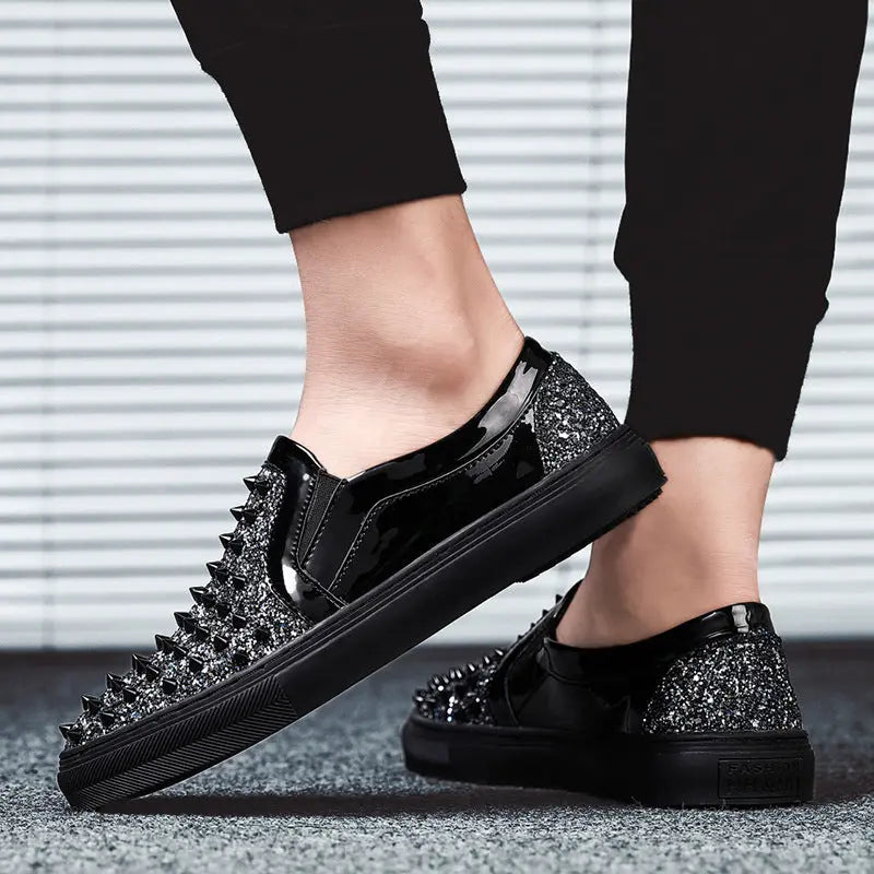 Set Of Feet Lazy Personality Men's Casual Shoes - WAlMYe #