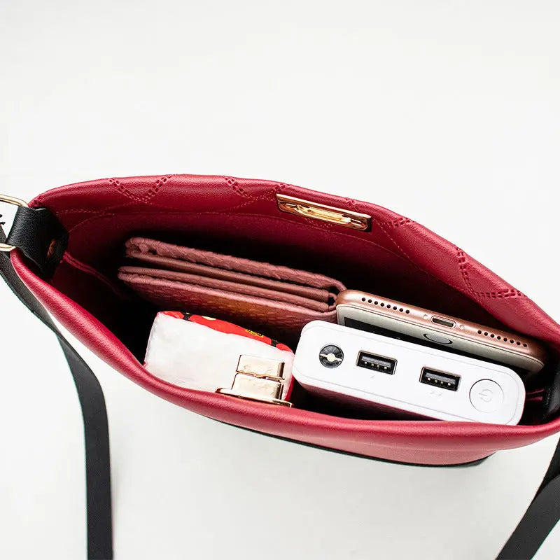 Simple Lock Women's Bag Shoulder Messenger - WAlMYe #