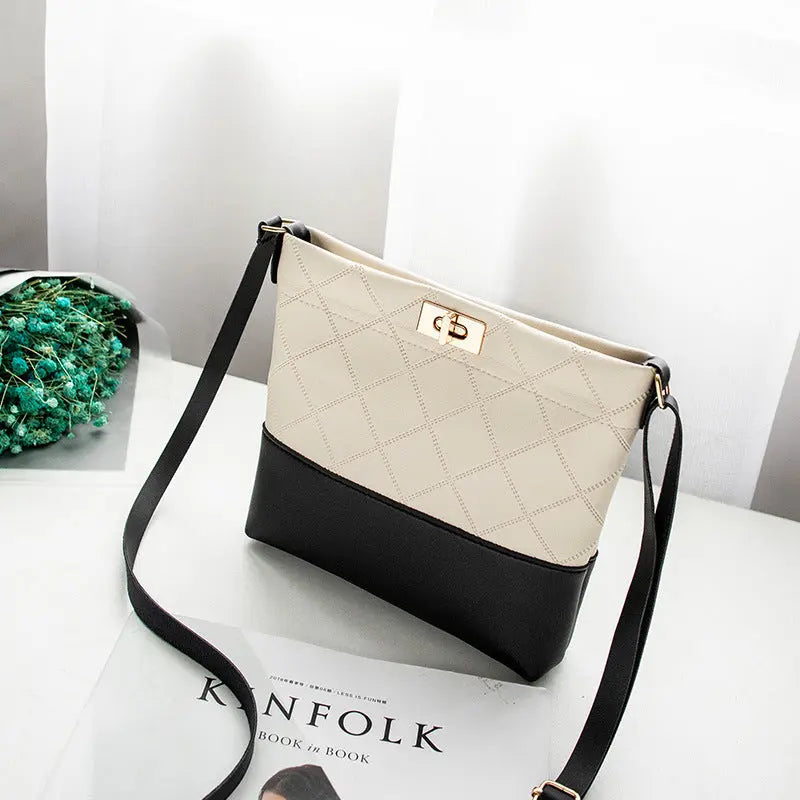 Simple Lock Women's Bag Shoulder Messenger - WAlMYe #