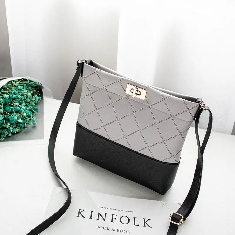 Simple Lock Women's Bag Shoulder Messenger - WAlMYe #