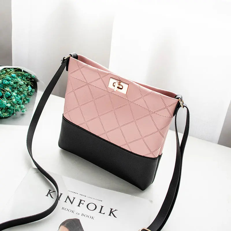 Simple Lock Women's Bag Shoulder Messenger - WAlMYe #