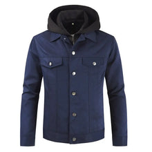 Load image into Gallery viewer, Single-breasted Casual Youth Jacket With Detachable Collar - WAlMYe #
