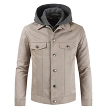 Load image into Gallery viewer, Single-breasted Casual Youth Jacket With Detachable Collar - WAlMYe #
