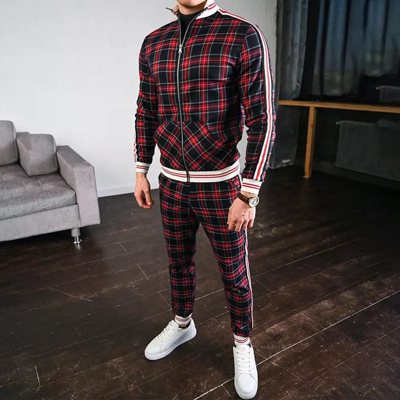 Slim Men'S Suit Men'S Jacket Trousers - WAlMYe #