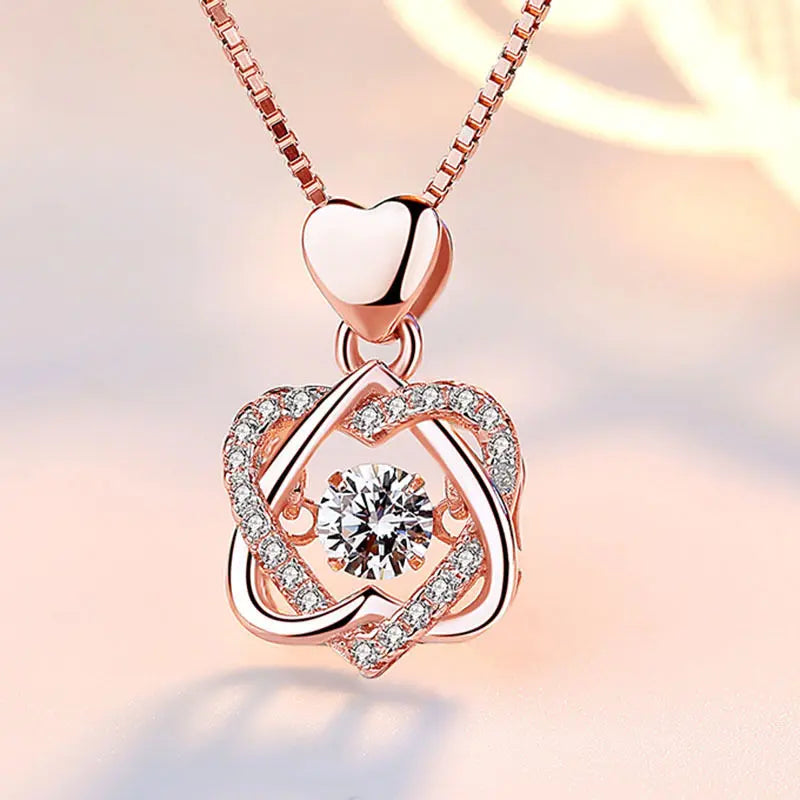 Smart Heart Shaped Necklace - WAlMYe #