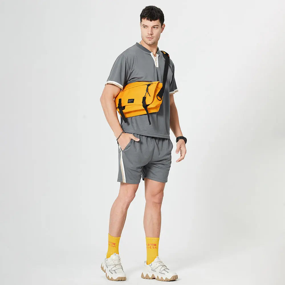Sports Fitness Outdoor Running Two-piece Suit - WAlMYe #