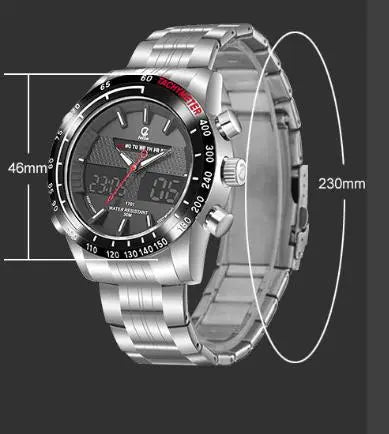 Sports watch alloy watch steel belt - WAlMYe #