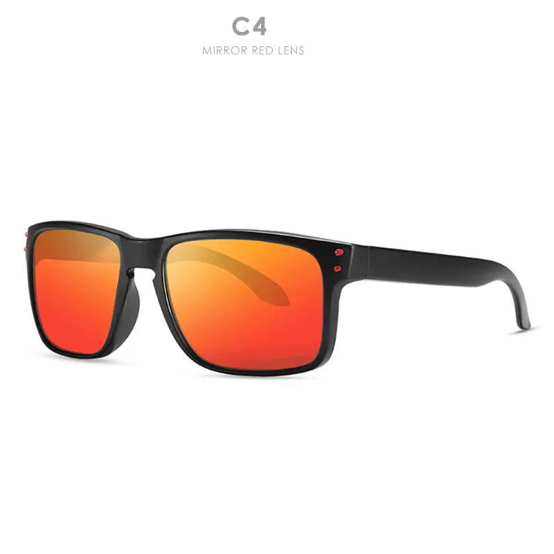 Square Sports Sunglasses With Multiple Colors - WAlMYe #