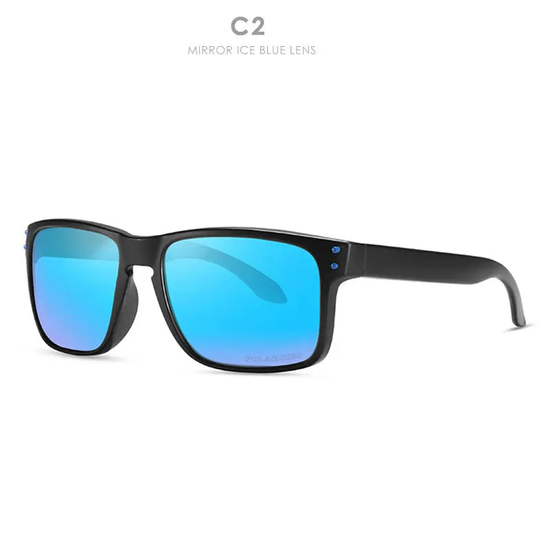 Square Sports Sunglasses With Multiple Colors - WAlMYe #