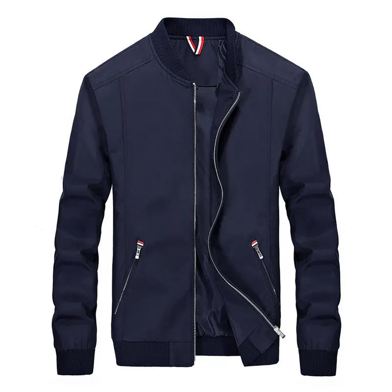 Stand-up Collar Men's Jacket Casual Plus Size - WAlMYe #