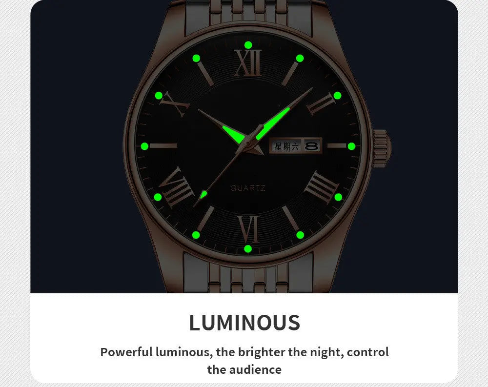 Steel Belt Watch Fashion Casual Trend - WAlMYe #