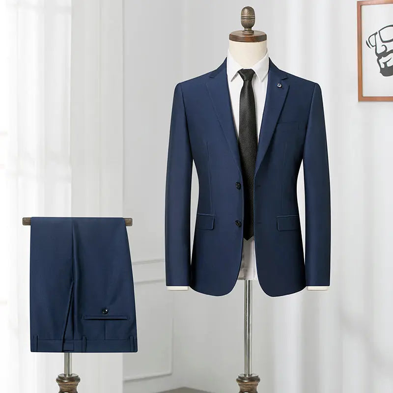 Suit Suit Male Korean Style Slim Suit Suit - WAlMYe #