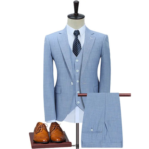Men's Business Suit – Professional Formal Wear Set | WALMYE