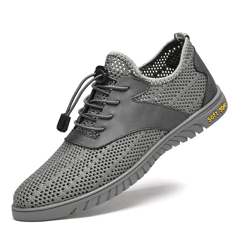 Summer Sports Men Fashion Breathable Mesh Surface Shoes - WAlMYe #