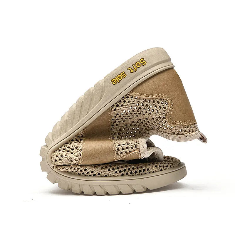 Summer Sports Men Fashion Breathable Mesh Surface Shoes - WAlMYe #