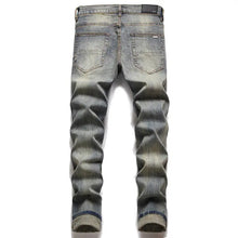 Load image into Gallery viewer, Summer Street Men&#39;s Jeans Embroidered Cotton - WAlMYe #
