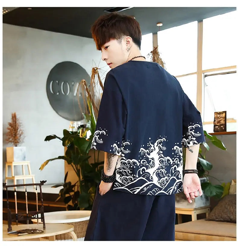 Summer short-sleeved T-shirt suit - WAlMYe #