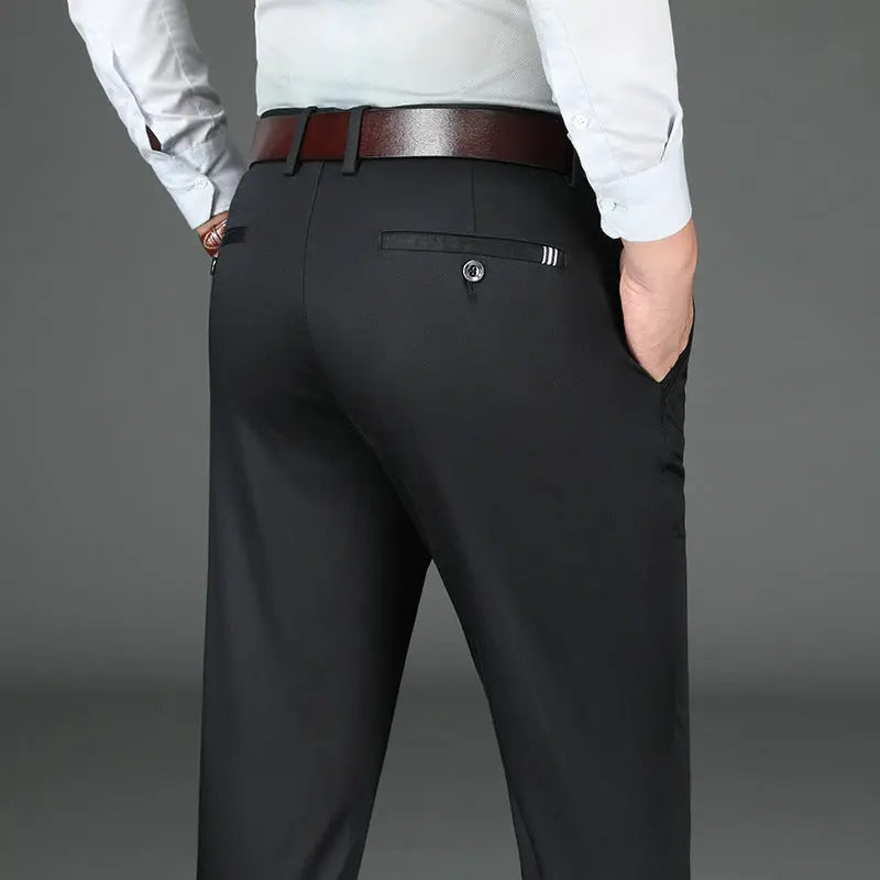 Thick Business Men's Loose Casual Pants - WAlMYe #