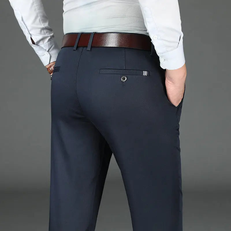 Thick Business Men's Loose Casual Pants - WAlMYe #
