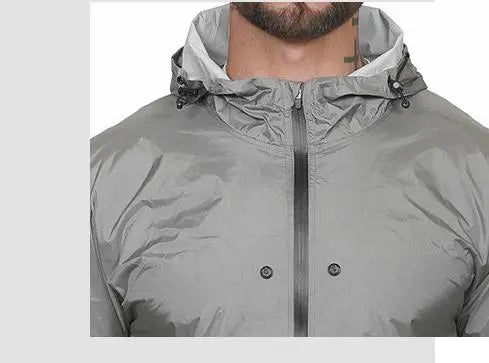 Thin Sweater Men'S Loose Long Sleeve Hooded Jacket Youth Pure Color Sweater - WAlMYe #
