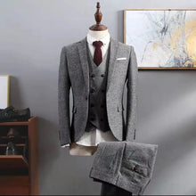 Load image into Gallery viewer, Three-Piece Suit Men&#39;s Business Formal Suit - WAlMYe #
