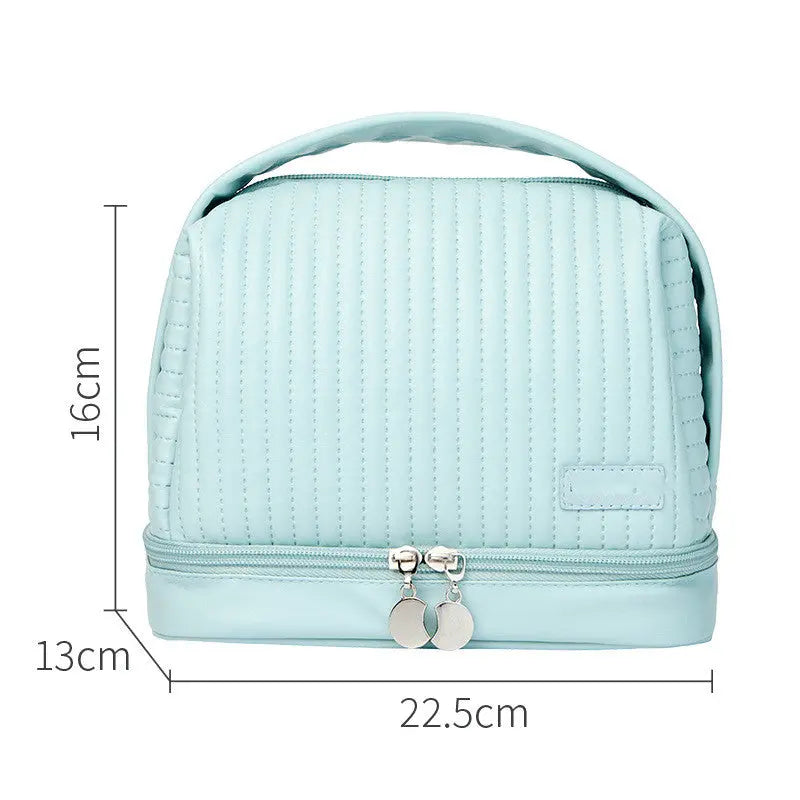 Toast Makeup Bag PU Waterproof And Multifunctional - WAlMYe #