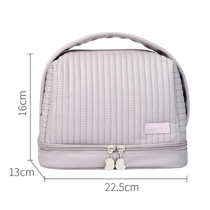 Toast Makeup Bag PU Waterproof And Multifunctional - WAlMYe #